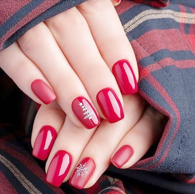 10 diseños de uñas rojas para lucir espléndida y elegante esta temporada   La 100